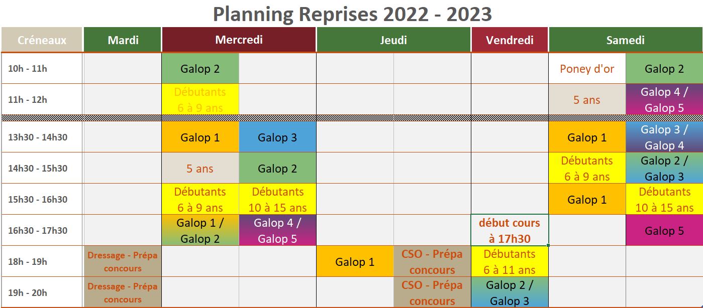 PLANNING 2022 2023